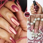 Beromt Pearl Nail Polish, Multi Colors, Gel Effect, Smooth Texture, Lustrous High-Shine Natural Nail Art, Wisdom Pearl 10ml-804 - Image 2