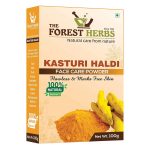 The Forest Herbs Natural Care From Nature Kasturi Haldi Powder (100 grams) | Wild turmeric powder for glowing skin | Kasturi Manjal for All Skin types| 100% Natural, Chemical-free, Perseverative-free - Image 2
