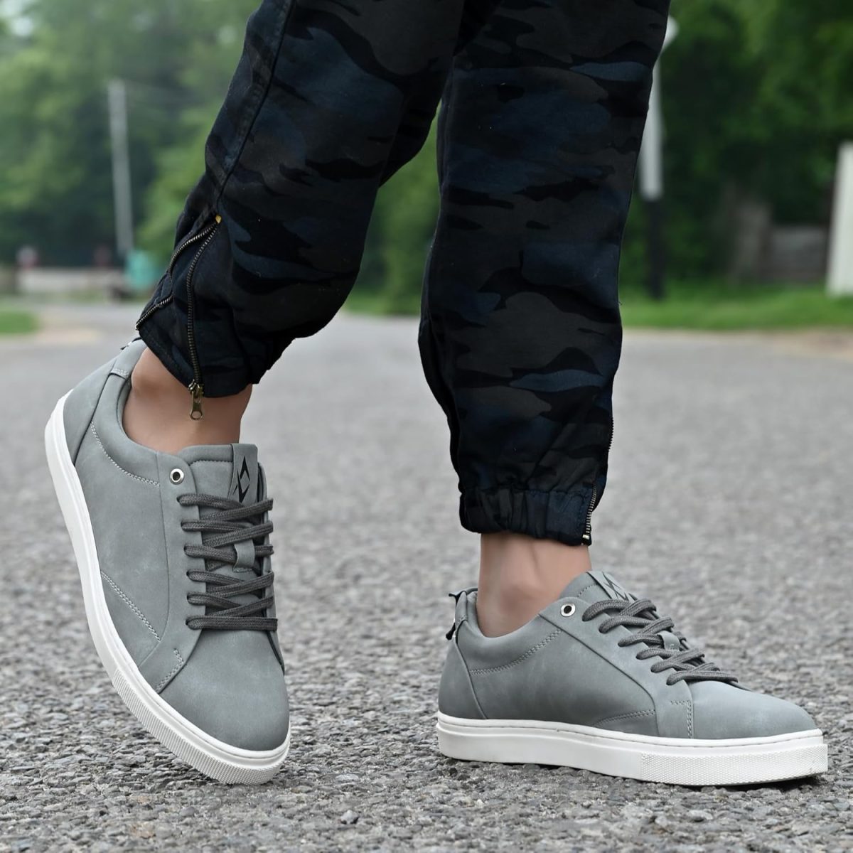 Cruiser Mens Casual Shoes | Trainers Comfortable Trendy Shoes|Classic Sneakers |Step Into Casual Cool | Perfect Pair for Relaxed Days (Blaze) - Image 2