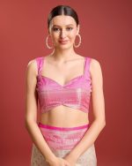 Monjolika Fashion Women's Kanjivaram Silk Mesmerizing Saree for Every Celebrations Comes With Unstitched Blouse Piece - Image 7