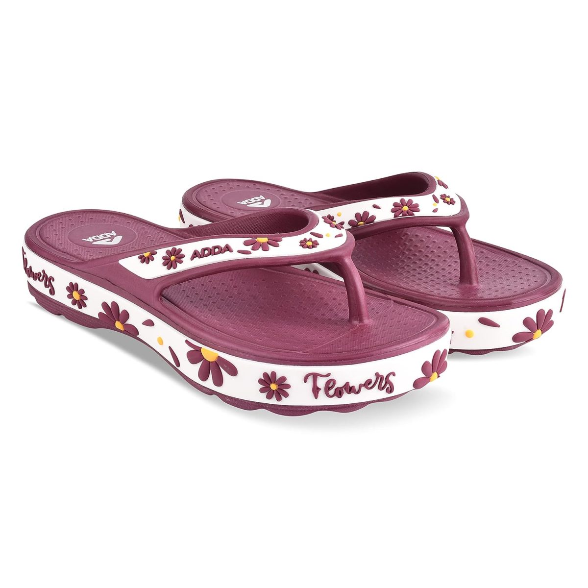 ADDA MYTIME-2 || Durable & Comfortable || 2D EVA Sole|| Antiskid || Lightweight || Fashionable || Super Soft || Outdoor Slipper || Slipper for Women - Image 3