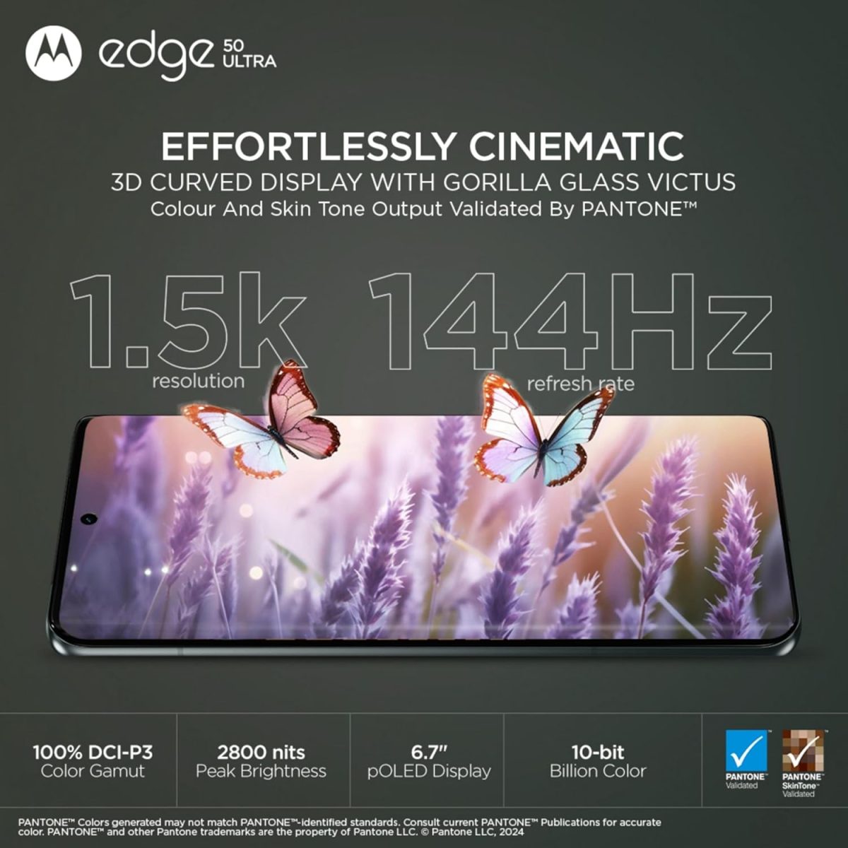 Motorola Edge 50 Ultra 5G ( 12GB RAM , 512GB ROM ) (Forest Grey) - Image 6