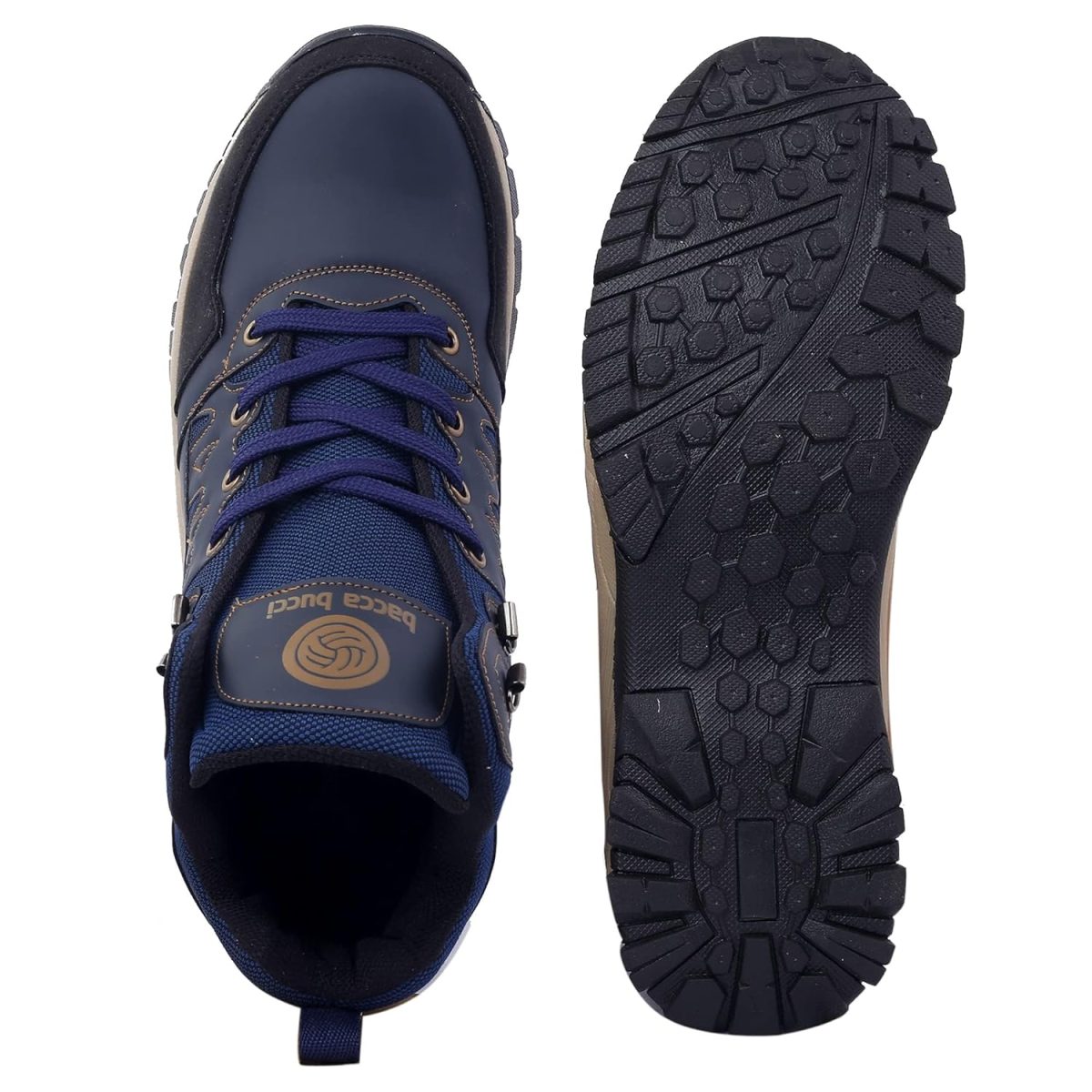 Bacca Bucci Men Lace Up Hiking Boot - Image 8