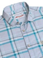 Majestic Man Comfort Slim Fit Pure Cotton Checked Casual Shirt - Image 6