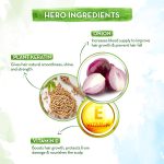 Mamaearth Onion Shampoo for Hair Growth and Hair Fall Control with Onion and Plant Keratin | Reduces Hair Fall | Strengthens & Smoothens Hair | For Men & Women | 400ml - Image 5