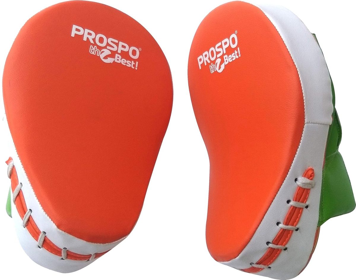 Prospo Patriotic Curved Focus Pad Boxing, MMA, Karate, TAEKWANDO, Muay Thai, Kickboxing, Wushu, Aerobics, Bag Punching, Practice