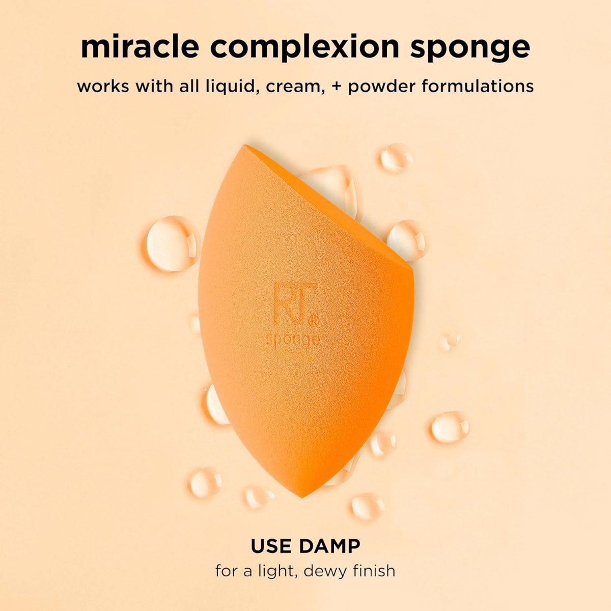 Real Techniques Miracle Complexion Sponge with Travel Sponge Case - Image 7