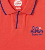 CuB McPAWS be curious Red & Blue Half Sleeves Polo Tshirt for Boys Pack of 2 - Image 7