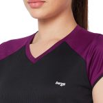 berge' Ladies Polyester Dry Fit Western Shirts & Tshirts for Women, Quick Drying & Breathable Fabric, Gym Wear Tees & Workout Tops - Image 5