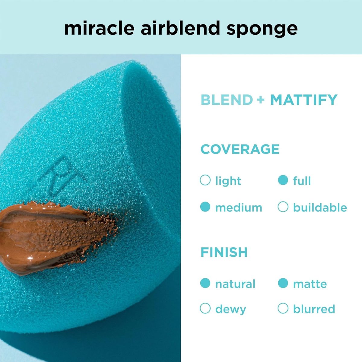 Real Techniques Miracle Airblend Sponge 13.7 gm - Image 7