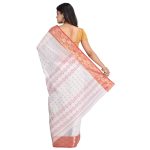 Raj Sarees Women's Woven Net Saree Without Blouse Peice - Image 3