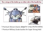 JETLIFE Mobile Holder/Pouch/Mount for All Types of Scooter Scooty Activa Jupiter EV etc | X1 Model (Black) - Image 4