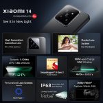 Xiaomi 14 (Black, 12GB RAM, 512GB Storage) | 50MP Leica Professional Optics | 120 Hz 1.5K LTPO AMOLED | SD 8 Gen 3 Hyper OS - Image 2