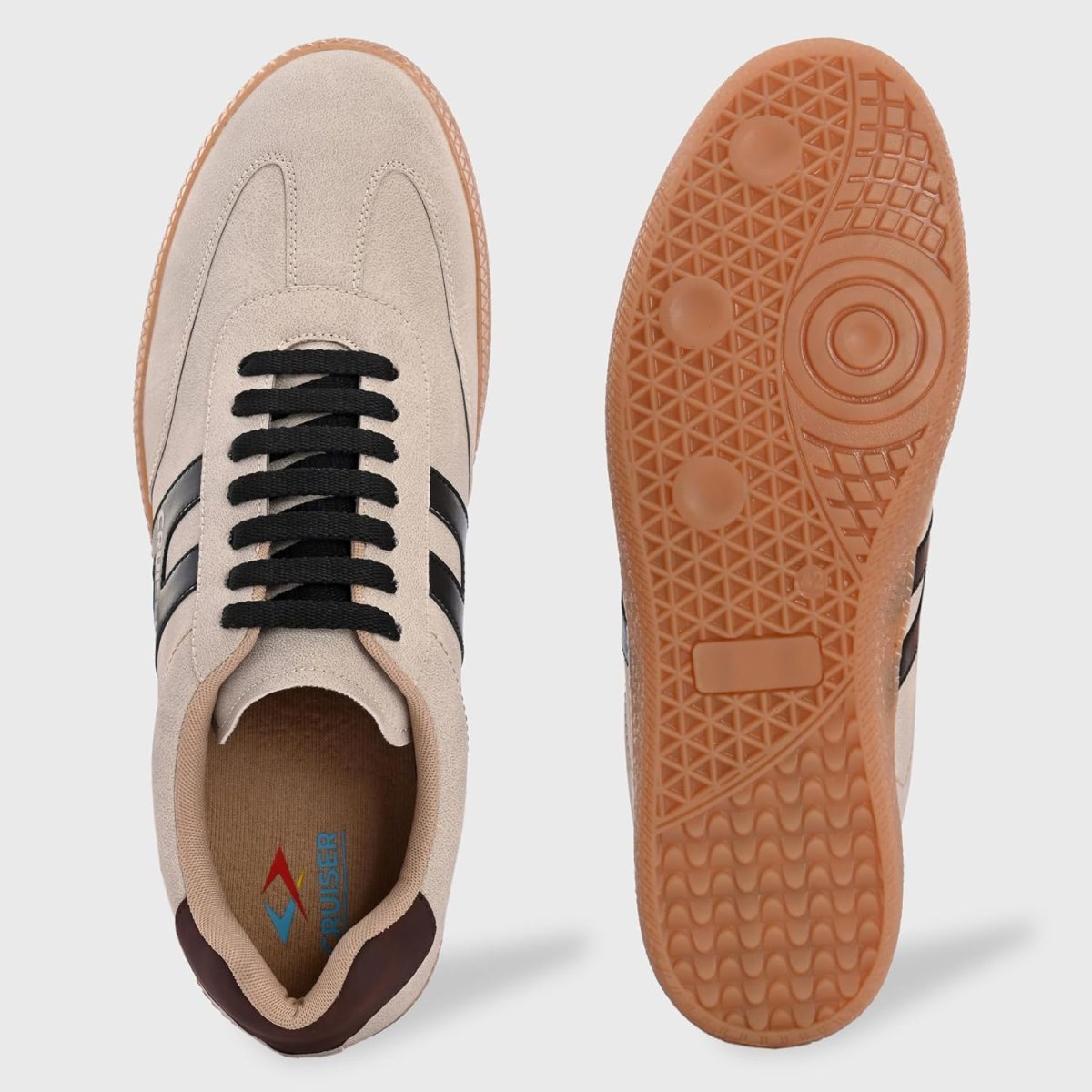 Cruiser Mens Sneaker | Comfort & Style with Soft Cushioned Insole | Trendy Lace-Up Design for Casual Outfits (2606) - Image 9