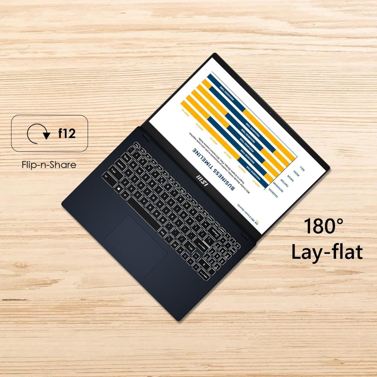 MSI Modern 15, Intel 13th Gen. i7-1355U, 40CM FHD 60Hz Laptop (8GB/512GB NVMe SSD/Windows 11 Home/Iris Xe Graphics/Star Blue/1.7Kg), B13M-290IN - Image 10