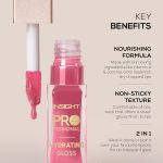 Insight Cosmetics Hydrating Lip Gloss | Non-Sticky, Long-Lasting Moisture & Shine | Infused with Vitamin E & Coconut Oil | Sheer, Glossy Finish | Cruelty-Free & Paraben-Free | For Soft, Plump Lips - Image 3