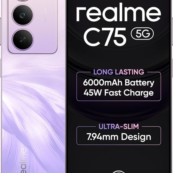 realme C75 Smartphone 4+128,Purple SC