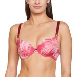 Triumph International Women's Polyamide Wired Casual T-Shirt Bra (123I216_Red_34B)