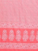 Libas Women Yoke Design Cotton Straight Kurta Trouser With Dupatta Set - Image 7