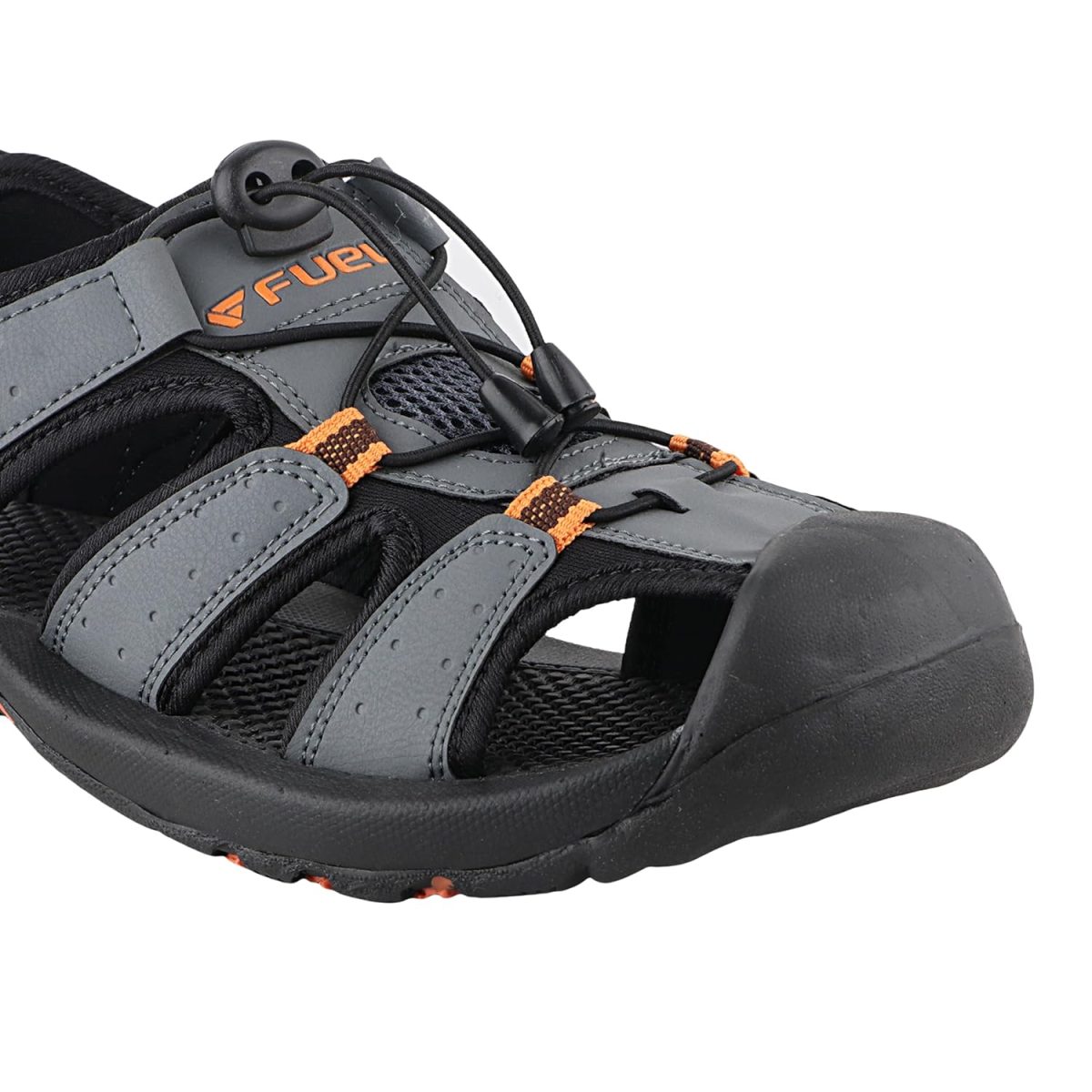 FUEL Soldier-02 Flexible Fisherman Sandals for Men in Comfortable & Breathable Casual Sandals in Protective Bump Toe with Anti-Skid Outdoor & Sports Footwear - Image 7