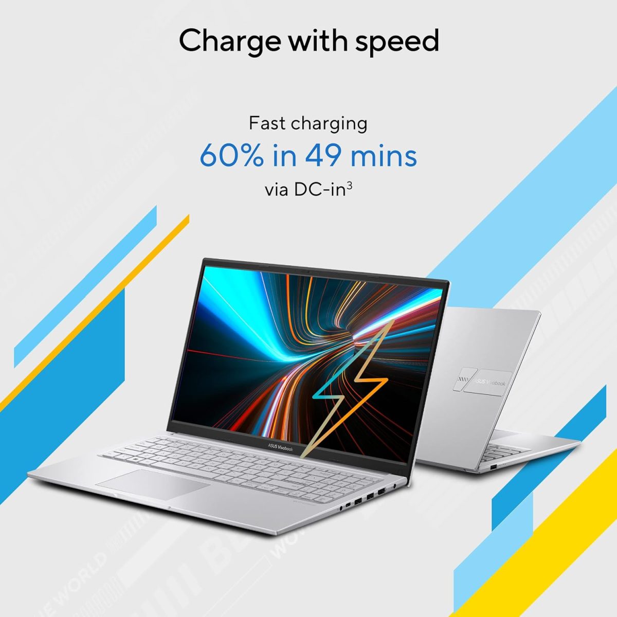 ASUS Vivobook 15 (2023), Intel Core i3-1315U 13th Gen, 15.6" (39.62 cms) FHD, Thin and Light Laptop (8GB/512GB SSD/Windows 11/Office 2021/Backlit KB/Silver/1.7 kg), X1504VA-NJ322WS - Image 3