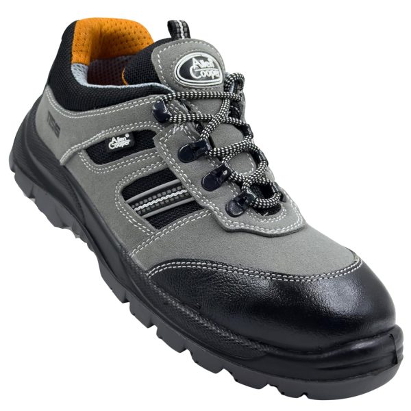 Allen Cooper 1156 Safety Shoe Washable Edition, Size 8 INDIA/UK