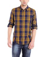 Dennis Lingo Men's Cotton Slim Fit Shirt