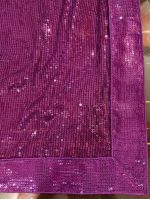 SHYAMLATA Women's Sequence Work Bollywood Heavy Embroidery Georgette Wedding Designer Sarees (Latest-Party-Collection) - Image 6
