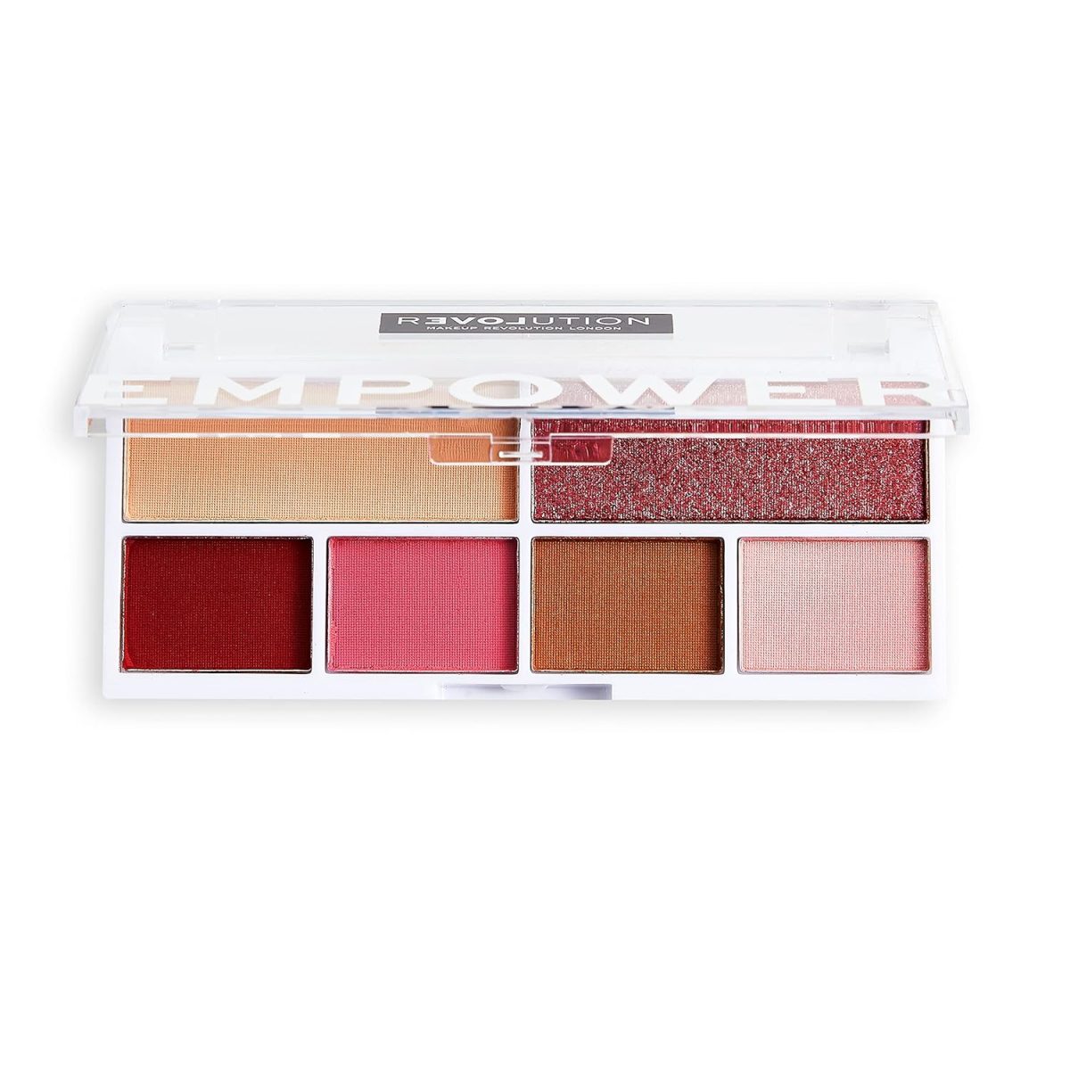 Makeup Revolution Colour Play Empower Eyeshadow Palette, Multi-Color - Image 2