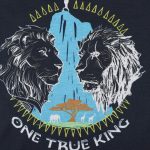 Lion King by Wear Your Mind Boy's Solid Regular Fit T-Shirt - Image 3