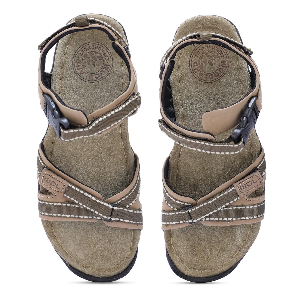 Woodland Men's Leather Sandal - Image 5