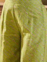 EthnicJunction Women's Pure Cotton Floral Print Office Wear Straight Kurta Pant with Dupatta Set - Image 9