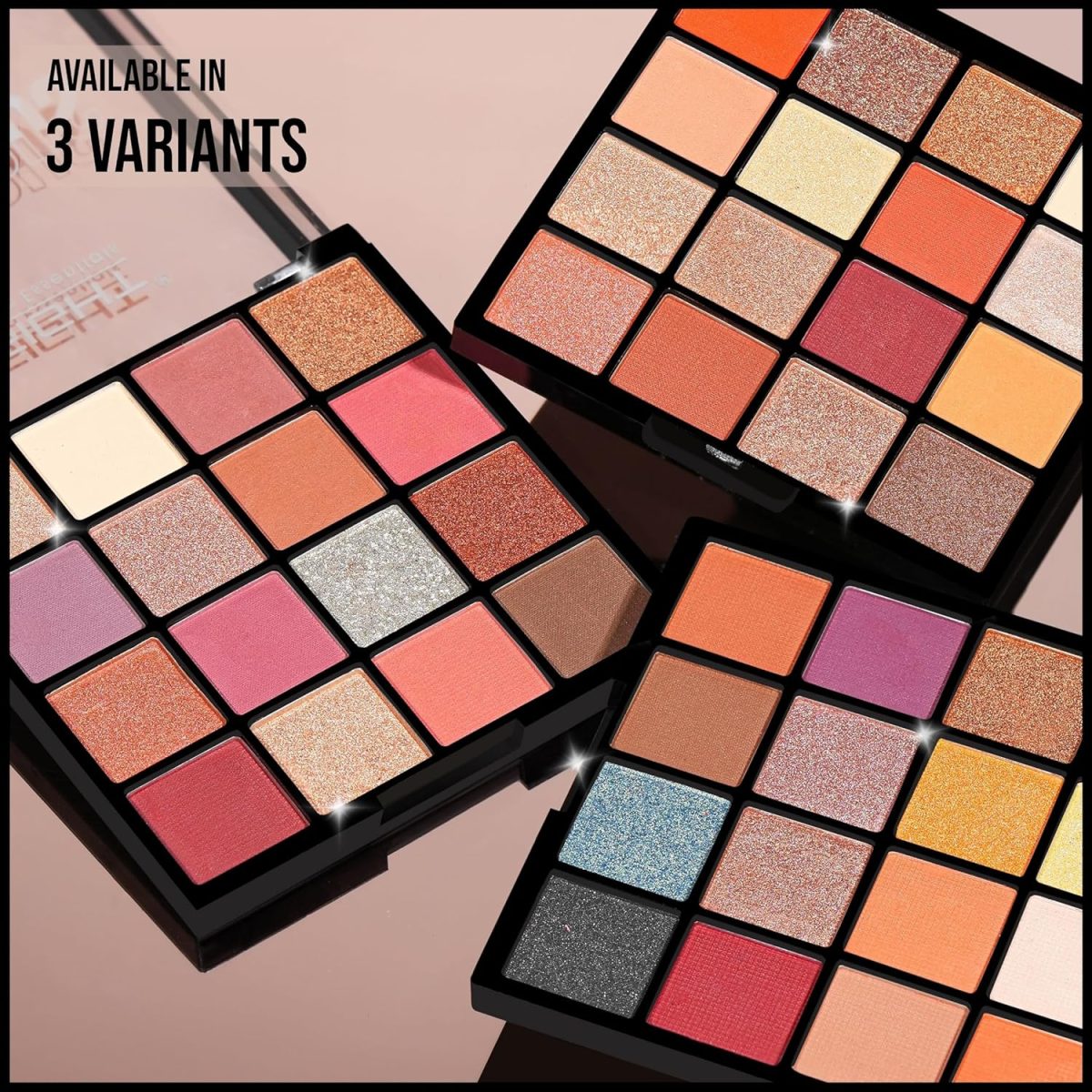 Insight Cosmetics Gorgeous 16 Color Eyeshadow Palette|Matte|Shimmer|Beginner Friendly & Long Lasting Eye Shadow Palette|Long Wearing And Easily Blendable Eye Makeup Palette, 37gm(MK09-Retro Vibes)| multicoloured - Image 5
