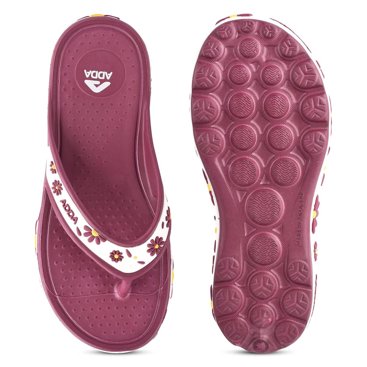 ADDA MYTIME-2 || Durable & Comfortable || 2D EVA Sole|| Antiskid || Lightweight || Fashionable || Super Soft || Outdoor Slipper || Slipper for Women - Image 6