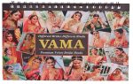 Vama Fashions Round Multicolour Forehead Sticker kumkum Golden & white Crystal Stone Bindi Book for Women & Girls (bindi booklet Stone - 948 bindis) - Image 4