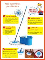 Esquire 360° Bucket Mop Full Stick - SMS1 - Image 2
