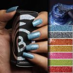 Beromt Blue Wave Holographic Nail Polish, Glitter Nail Paint, Nail Art, Colors, Gel Effect Nail Polish, Best Nail Polish, High-Shine Long Lasting Non-Toxic Professional Nail Polish, 10ml-526 - Image 2