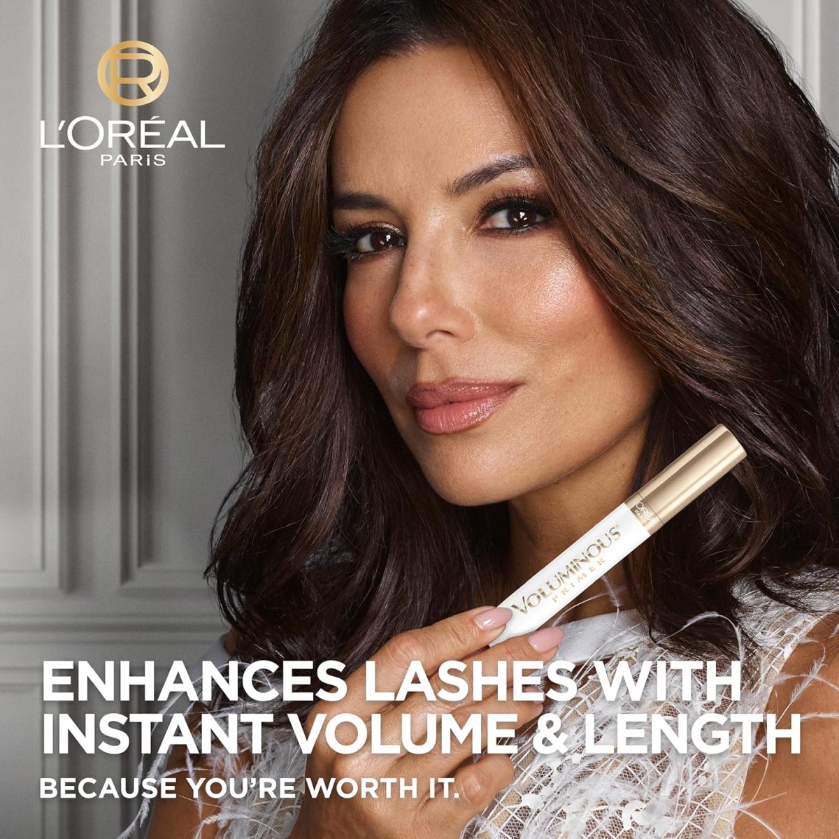L'OREAL PARIS L Oreal Paris Cosmetics Voluminous Primer Mascara, Primer, 0.24 Fluid Ounce - Image 4