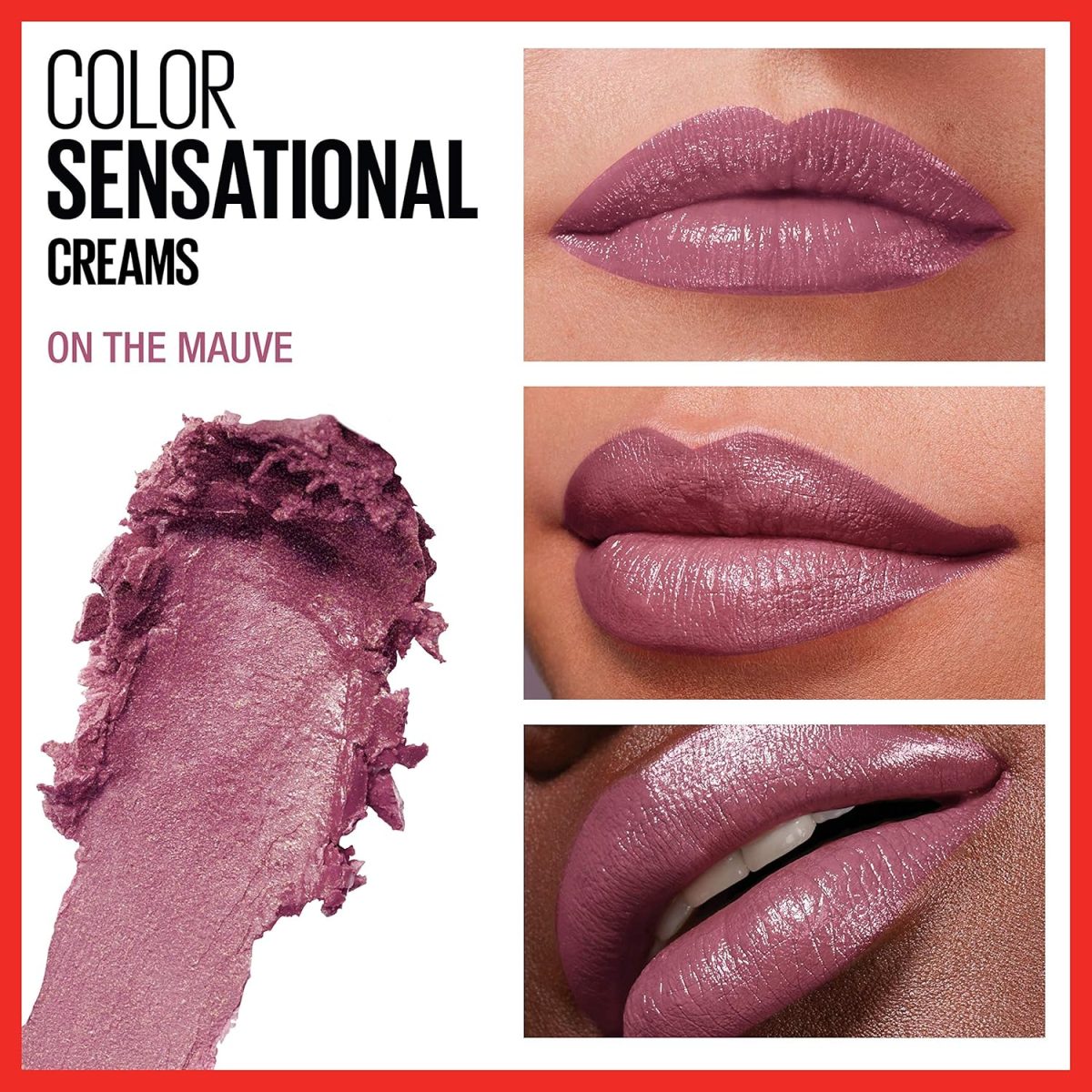 Maybelline Color Sensational Cream Lipcolor, On the Mauve - Image 3