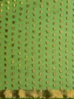 AKHILAM Women's Organza Banarasi Saree With Unstitched Blouse Piece (17ALEKHA1701) - Image 6